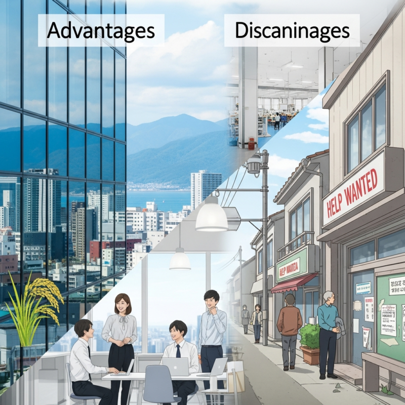 新潟の仕事の特徴とは？メリット・デメリットを解説
